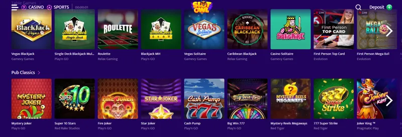 Slot Owl Casino